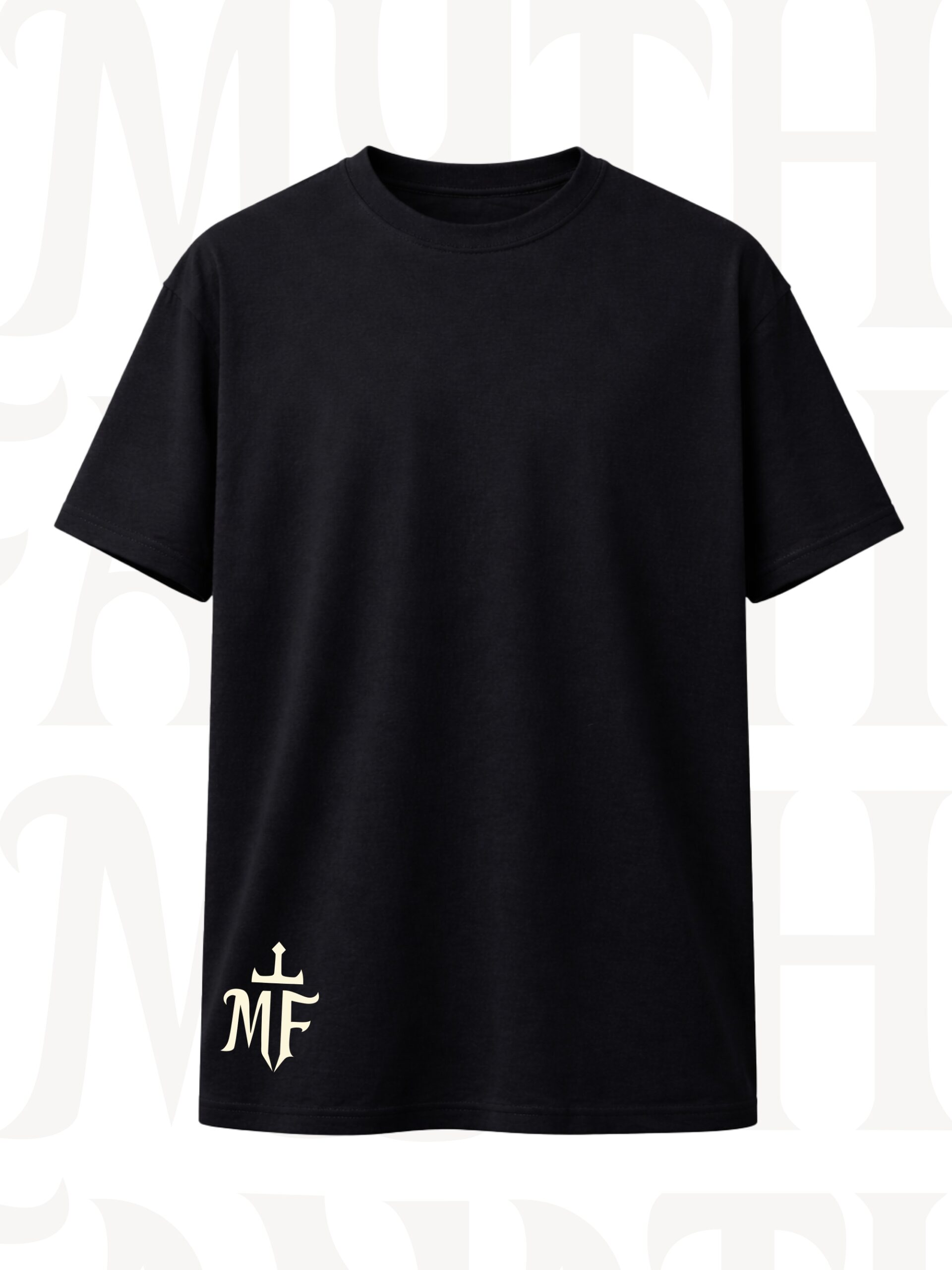 Black-front-plain